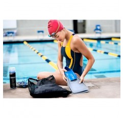 Sporti 메시 수영 가방 - 수영 선수를 위한 원 숄더 끈 스트랩 수영 가방 - 모든 연령대를 위한 대형 수영 배낭 - 다양한 옵션 이용 가능