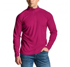 TSLA 남성용 래쉬가드 수영 셔츠, UPF 50+ 루즈핏 긴소매 셔츠, 쿨 러닝 운동 SPF/UV 썬 셔츠