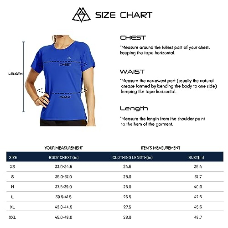 Haimont 여성용 운동용 반팔 티셔츠 UPF 50+ 자외선 차단 빠른 드라이 운동 러닝 티셔츠 모이스처 위킹