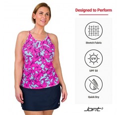 Jofit Apparel 골프 및 테니스용 여성용 운동복 가리비 수영복