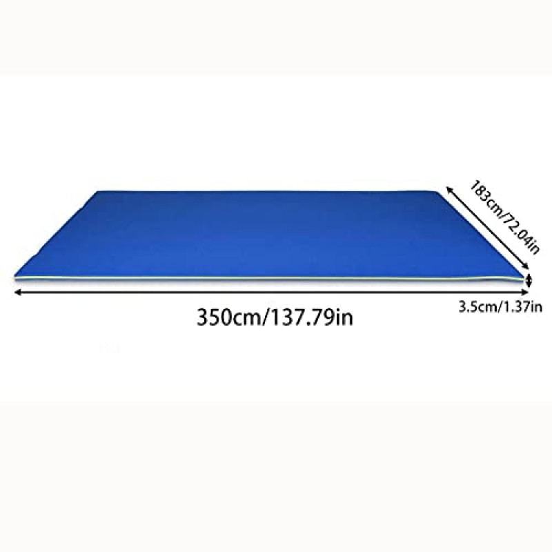 플로팅 워터 패드 매트 거대한 수영장 플로팅 풀 해변 용 찢어짐 방지 XPE 폼 플로팅 패드 오션 레이크 A-350183cm