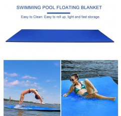 JTWMY 1.8M 여름 수영 플로팅 패드 재미있는 물 담요 수영장 및 해변 용 야외 찢어짐 방지 XPE 침대 매트리스 22.7.14 (색상 : G180X55X2.2CM)
