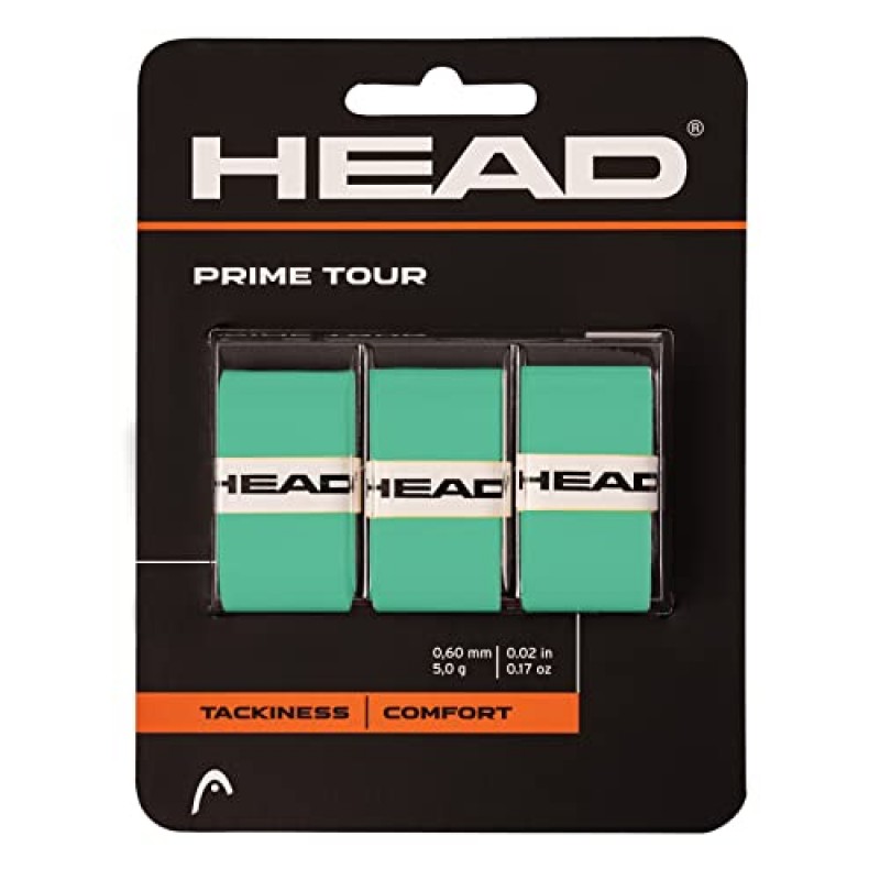 HEADHEAD 익스트림 소프트 라켓 오버그립 - 테니스 라켓 그립 테이프 - 12팩, 화이트