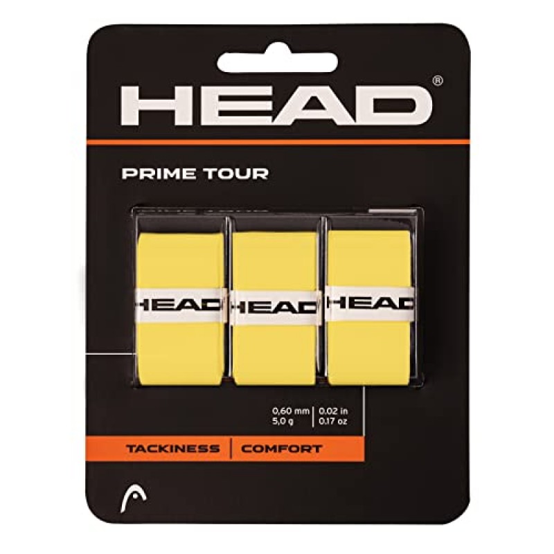 HEADHEAD 익스트림 소프트 라켓 오버그립 - 테니스 라켓 그립 테이프 - 12팩, 화이트