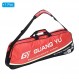 PATIKIL 3 라켓 테니스 가방, 배드민턴 라켓 배낭 방수 더플 운반 가방 조절 가능한 스트랩이있는 대용량