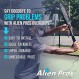 ALIEN PROS 테니스 라켓 그립 테이프(그립 6개) - 미리 절단된 가벼운 Tac 느낌의 테니스 그립 - 테니스 오버그립 그립 테이프 테니스 라켓 - 고성능을 위해 라켓 감싸기(그립 6개)