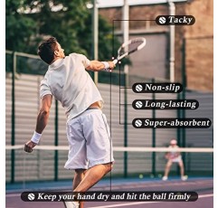 100 조각 테니스 배드민턴 라켓 오버 그립 미끄럼 방지 및 흡수성 그립을위한 대량 테니스 라켓 그립 테이프