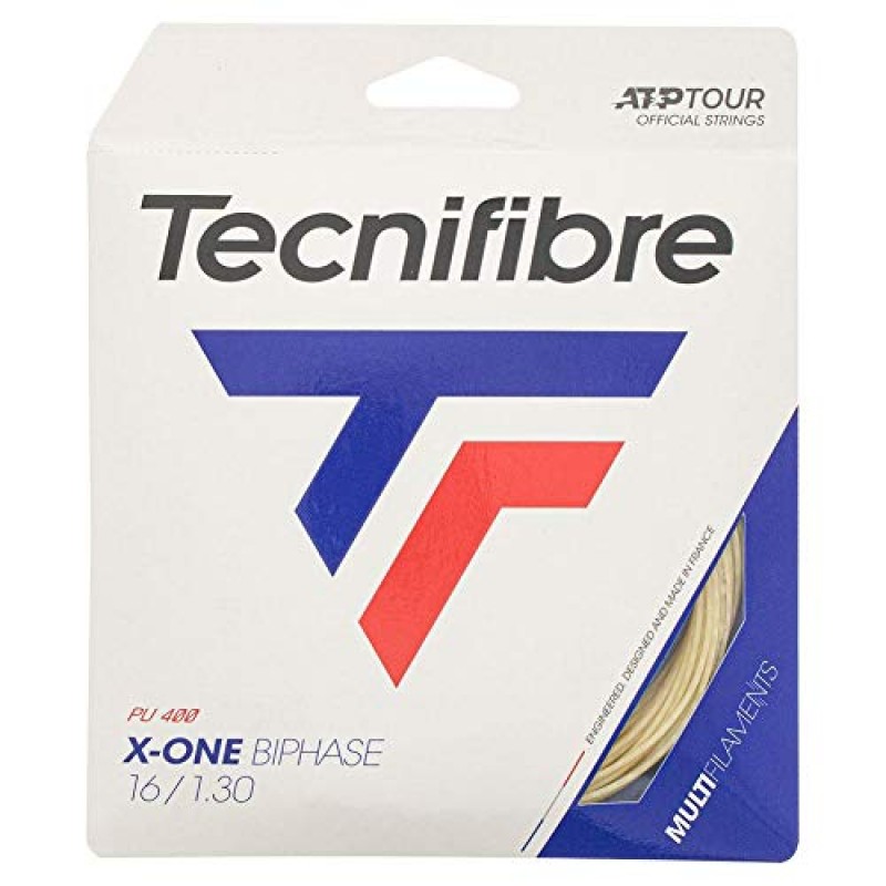 Tecnifibre X-One Biphase(16-1.30mm) 현 세트(내츄럴)