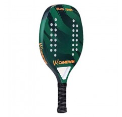 비치 테니스 라켓 탄소 섬유 그릿 페이스 EVA 메모리 폼 코어 비치 테니스 패들 라켓 커버 백 포함