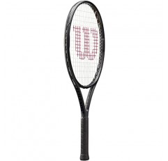 WILSON Pro Staff 26 주니어 테니스 라켓 - v13 최신 모델 - Strung - 축소된 Roger Federers 라켓 기술, 한 사이즈