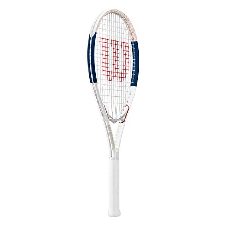 Wilson Roland Garros 엘리트 테니스 라켓, 알루미늄, 헤드라이트(그립이 무거움) 밸런스, 326g, 길이 69.2cm