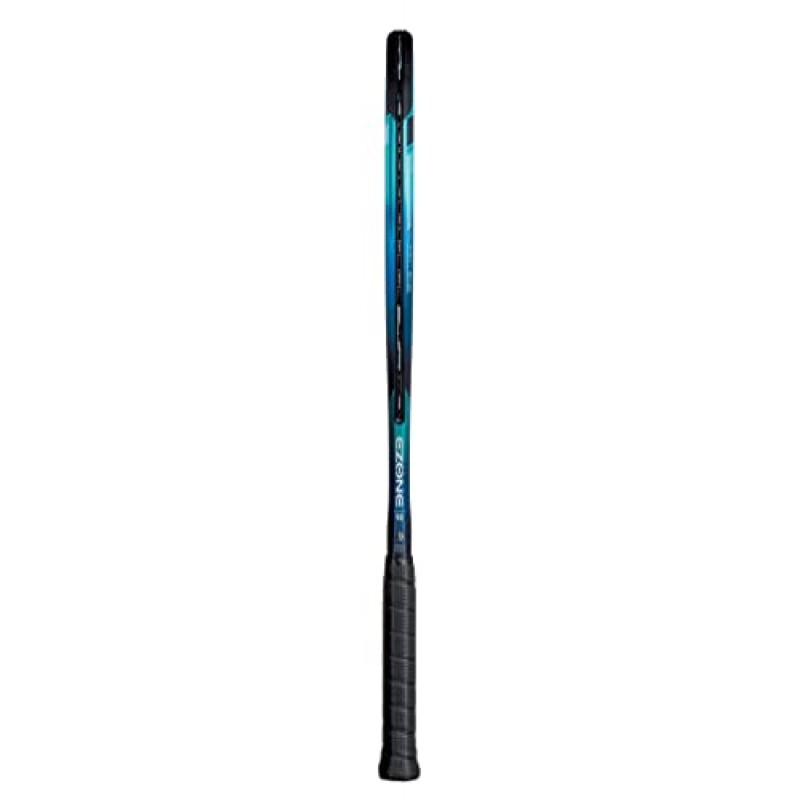 Yonex EZONE 98 스카이 블루 테니스 라켓(7세대) - 원하는 색상의 합성 거트 라켓 스트링으로 연결 - 향상된 느낌과 향상된 제어력을 위한 최고의 라켓