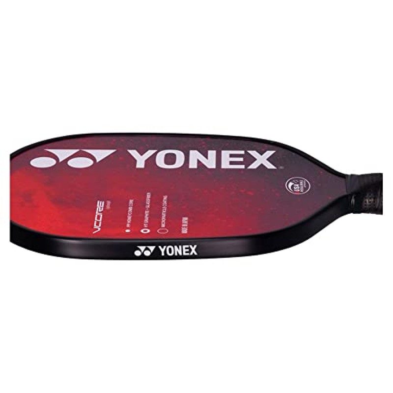 YONEX VCORE 경량 7.6온스 피클볼 패들 레드