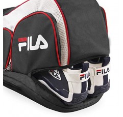 Fila Heritage 테니스 백팩, 블랙, 원 사이즈