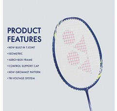 YONEX 흑연 Voltric Lite 20I 배드민턴 라켓(G4, 진한 파란색, 77그램, 30파운드 장력)