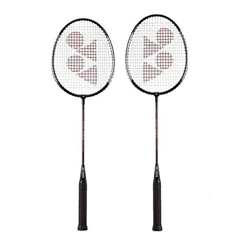 Yonex GR 303 Saina Nehwal Edition 배드민턴 라켓 2021 전문 초보자 연습 라켓, 풀 커버 스틸 샤프트 포함 - 2개 팩