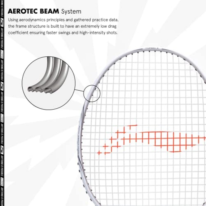 Li-Ning 터보 스트링 배드민턴 라켓