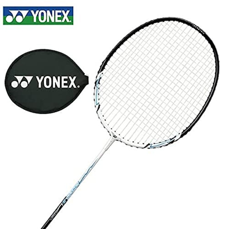 YONEX 일본 배드민턴 라켓 머슬 파워 2 105g UG4(mp2lf) 화이트/오렌지 이미 스트링