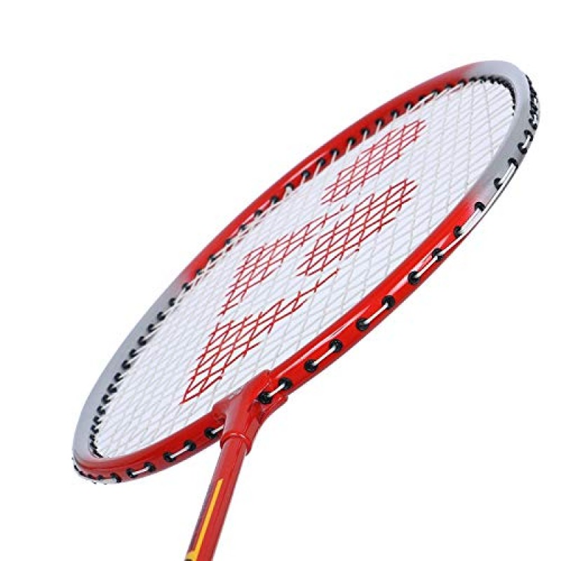 Yonex GR 303 Saina Nehwal Edition 배드민턴 라켓 2021 전문 초보자 연습 라켓, 풀 커버 스틸 샤프트 포함 - 2개 팩