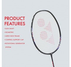 YONEX 흑연 배드민턴 라켓 Astrox Lite 시리즈(G4, 77그램, 30파운드 장력)(Astrox Lite 21i 블랙)