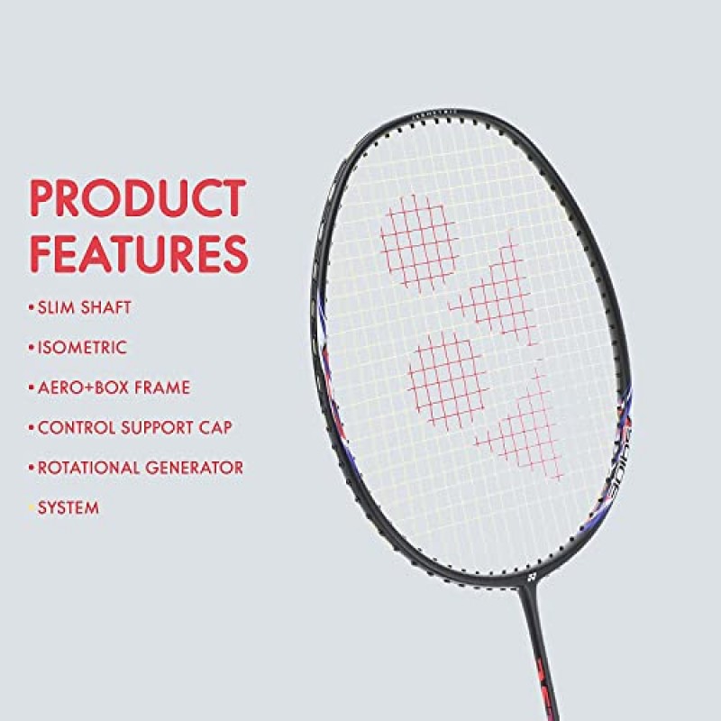 YONEX 배드민턴 라켓 ASTROX LITE 21I, 그래파이트, 블랙