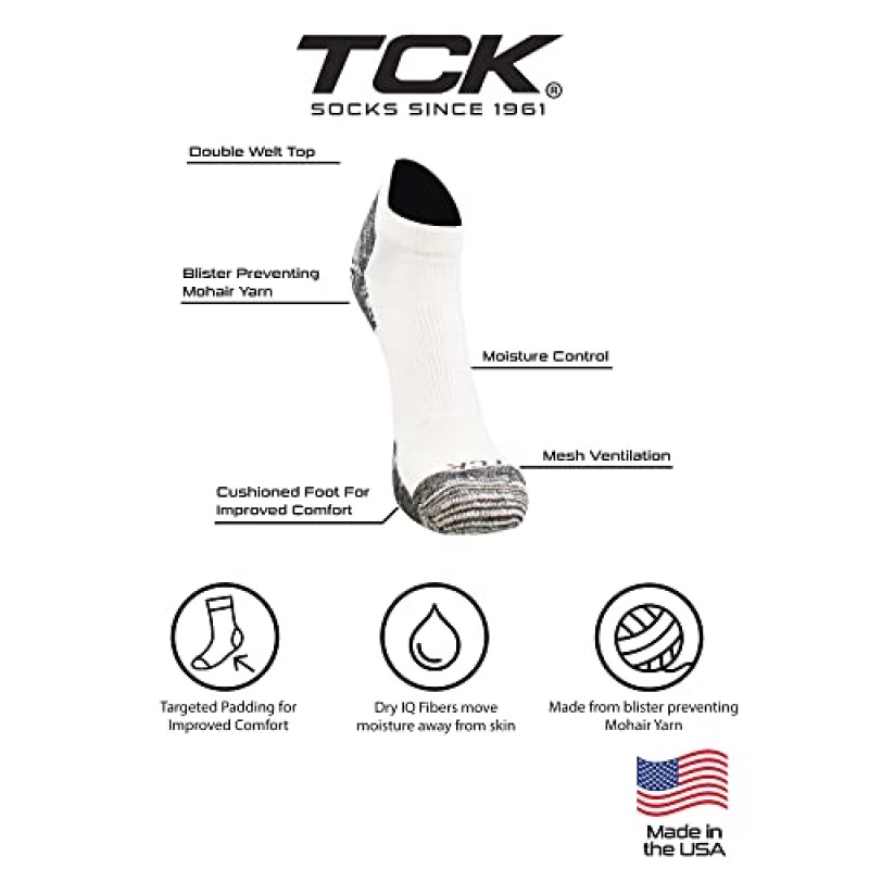 TCK 피클볼 로우컷 양말