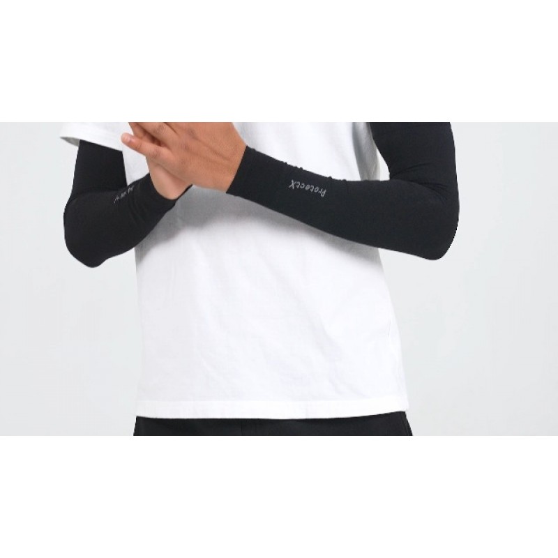 ProtectX Cooling UV 보호 팔 슬리브(남성 및 여성용) - 통기성, 수분 흡수, 압축