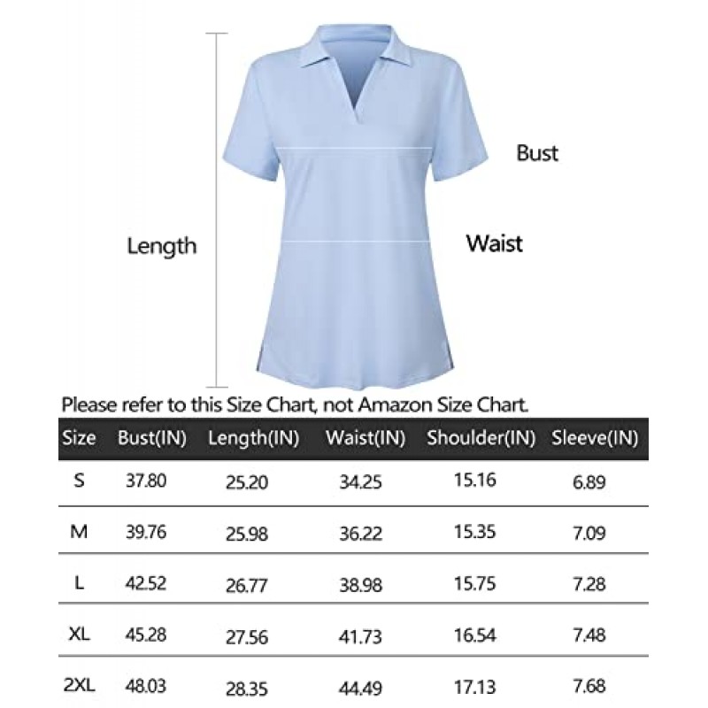 Vidusou 여성용 반팔 골프 폴로 셔츠 테니스 셔츠 스포츠 티셔츠 운동 탑