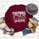 Noffish Women Football은 내가 가장 좋아하는 시즌 스웨트 셔츠 긴 소매 게임 데이 스웨트 셔츠입니다