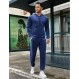 COOFANDY 남자 Tracksuit 2 조각 Sweatsuit 세트 스포츠 캐주얼 피트니스 조깅을위한 긴 소매 후드 운동복