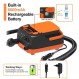 충전식 Sup 공기 펌프 전기 휴대용, 배터리 포함 16PSI 12V, 스탠드 업 패들 보드 전기 펌프 팽창기/수축기-패들 보드, 보트, 카약용 휴대용 공기 압축기