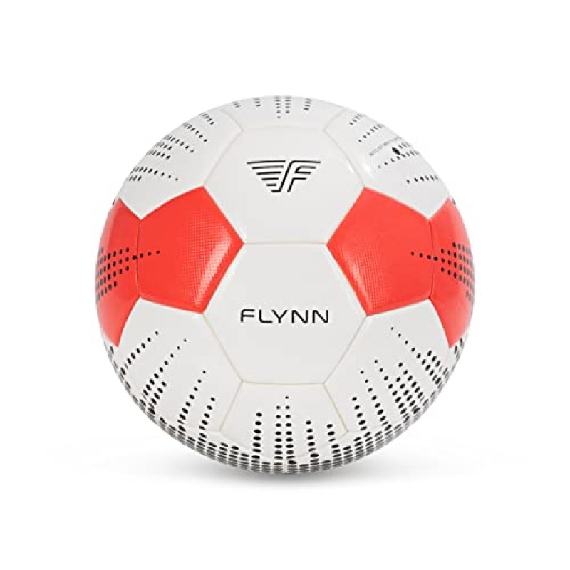 플린 써모 본디드 프로 사이즈 5 축구공. 프로 게임을 위한 고성능 축구. FIFA 볼 사양에 맞게 내구성이 향상되었습니다. 펌프와 가방을 갖춘 현대적인 디자인의 축구공.