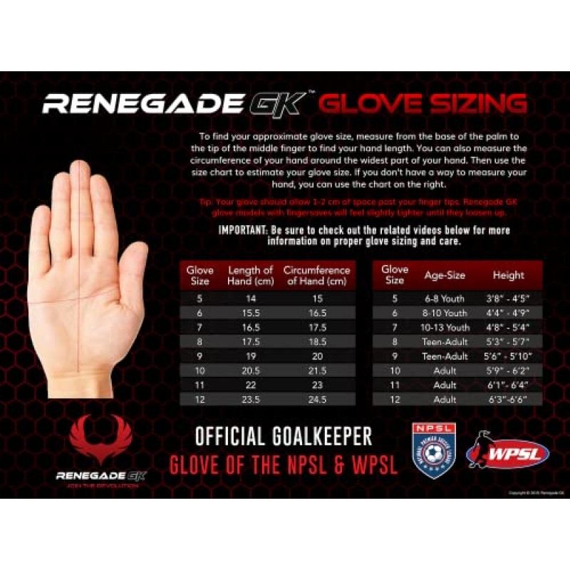 Renegade GK Eclipse 프로 축구 골키퍼 장갑(마이크로브 가드 포함)(사이즈 6-12, 레벨 5) Pro-Tek 핑거세이브 및 4+3MM EXT 접촉 그립 | 엘리트 플레이용 골키퍼 장갑 | 미국에 본사를 두고 있음