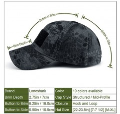 Masktide Mens Camo 야구 모자 (미국 국기 포함) 미국 패치 전술 운영자 애국 모자 미 육군 군사 OCP 공 모자