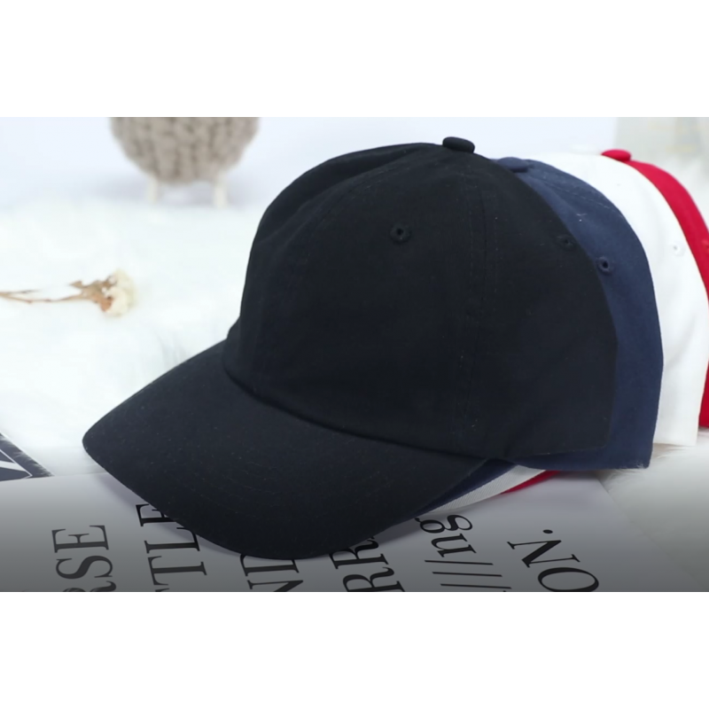 POHLARS 조정 가능한 크기 로우 프로파일 코튼 야구 모자 남성 여성 프리미엄 아빠 모자 Unstructed Plain Cap All Season