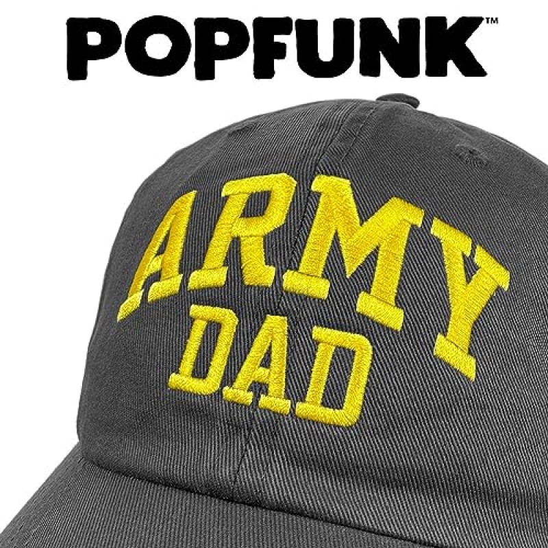 Popfunk 공식 아빠 컬렉션 팝 문화 아빠 모자 - U18 조절 가능한 편안한 핏 캡 - 남성 및 여성 공용