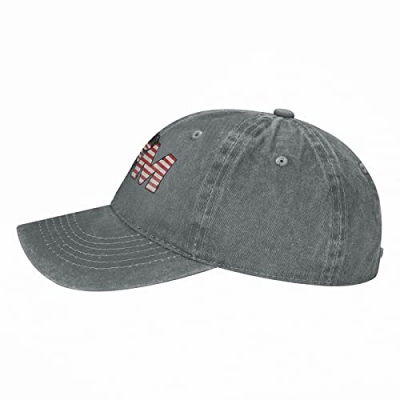 MANMESH HATT 소년과 소녀 엄마 모자, 여성용 멋진 엄마 모자, 디스트레스드 워시 코튼 조절 가능 아빠 야구 모자
