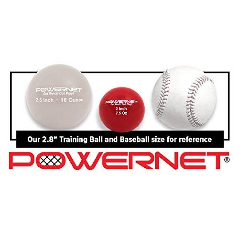 PowerNet 스위트 스팟 트레이닝 배트 + 2