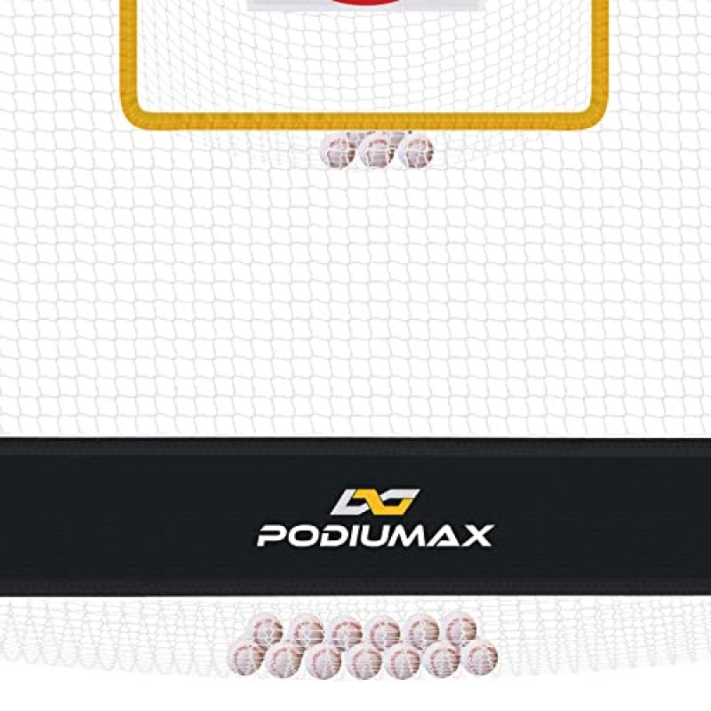 PodiuMax 백스톱 야구 및 골프 타격 피칭 연습용 행잉 네트