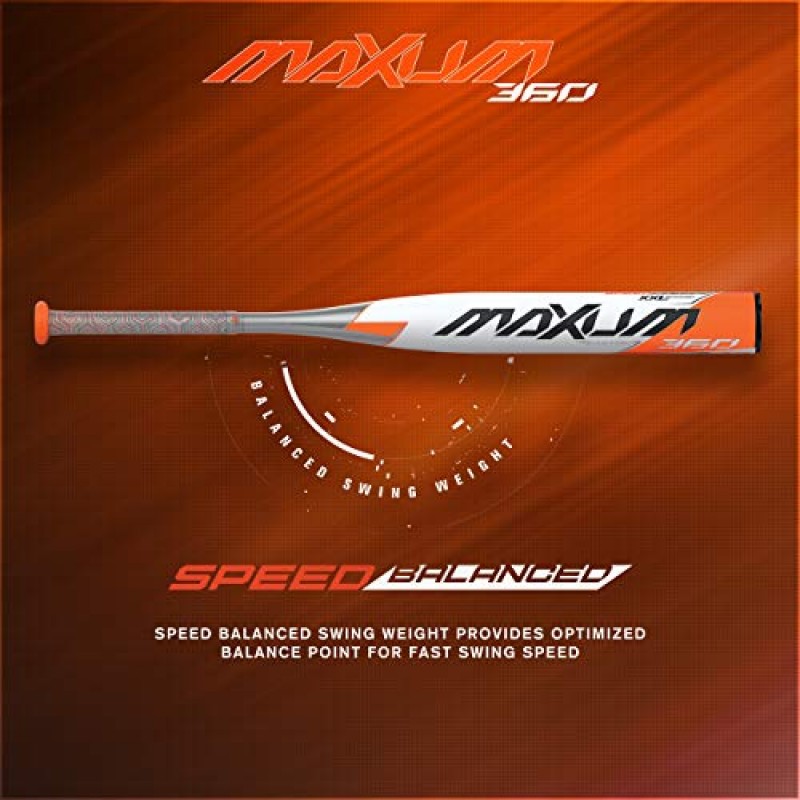 Easton MAXUM 360 -12 l -10 USSSA 청소년 야구 배트, 2 3/4인치 배럴