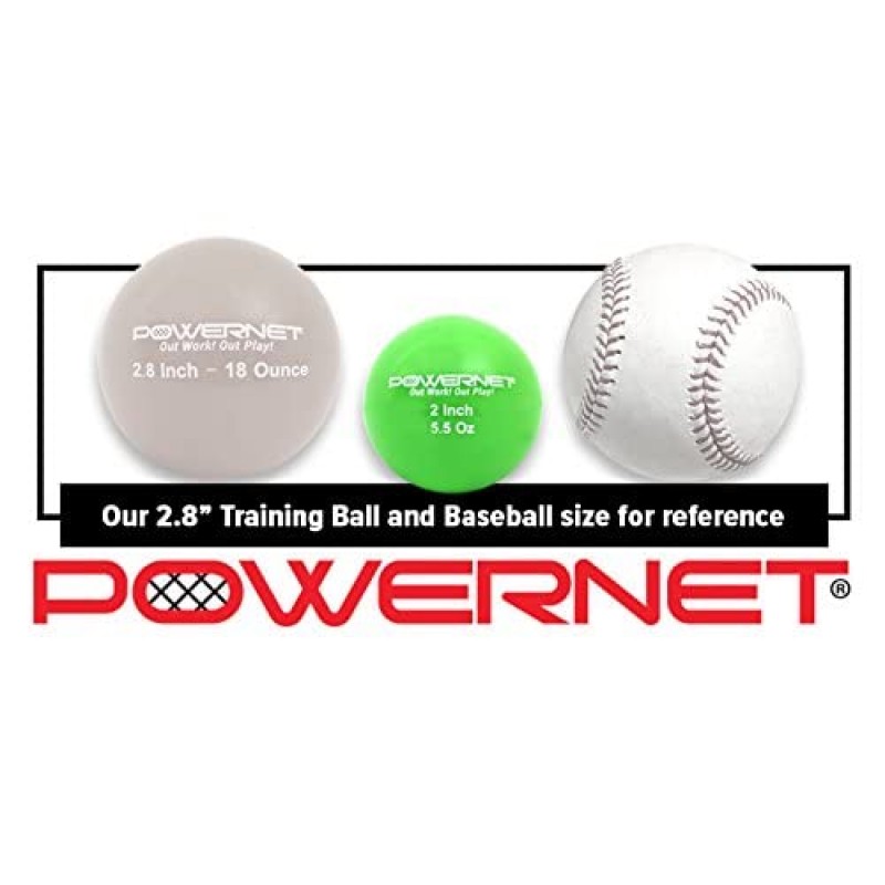 PowerNet 가중 타격 훈련 공 | 6 PK 2.8