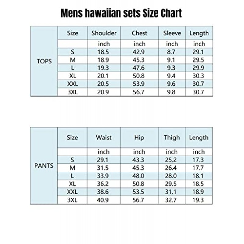 EISHOPEER 남성용 플라워 셔츠 하와이안 세트 캐주얼 버튼 다운 반소매 셔츠 및 솔리드 퀵 드라이 비치 반바지 S-3XL