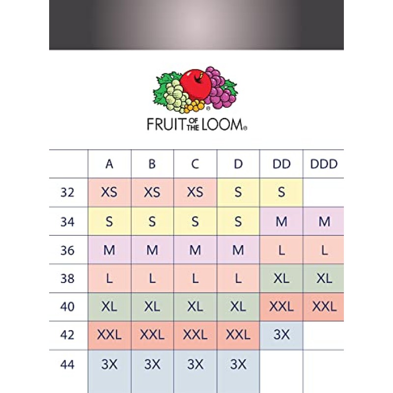 Fruit of The Loom 여성용 스파게티 스트랩 코튼 풀오버 3팩 스포츠 브라