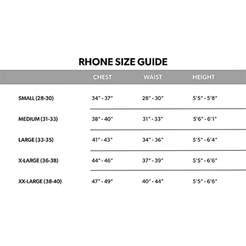 Rhone Reign 남성용 운동 셔츠, 냄새 방지, 속건성 남성용 체육관 셔츠, 남성용 운동 셔츠