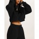 TAQCUX Womens Hoody Sweatsuit 세트 2두 조각 자르기 풀오버 스웨터 양털 조깅 바지 Tracksuit 세트