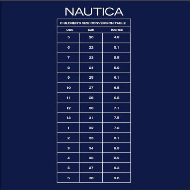 조절 가능한 스트랩과 번지 스트랩이 있는 Nautica 어린이 운동화 | 남아 및 여아용 편안한 캐주얼 신발(유아/유아용)