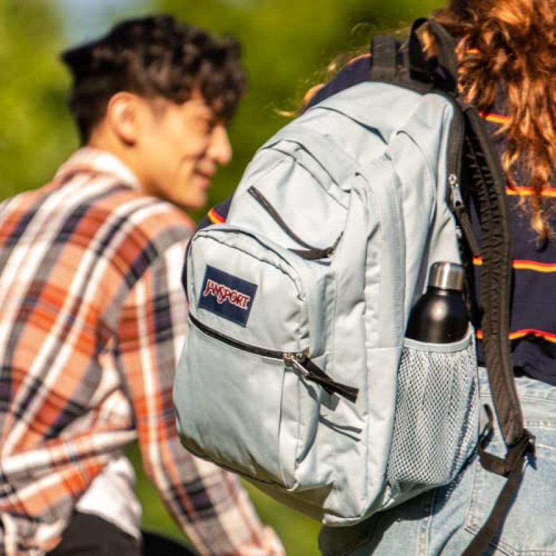 JanSport 대학용 대형 노트북 백팩 - 수납공간 2개가 있는 컴퓨터 가방, 인체공학적 어깨끈, 15인치 노트북 슬리브, 운반용 손잡이 - 책 배낭, 기분 지도