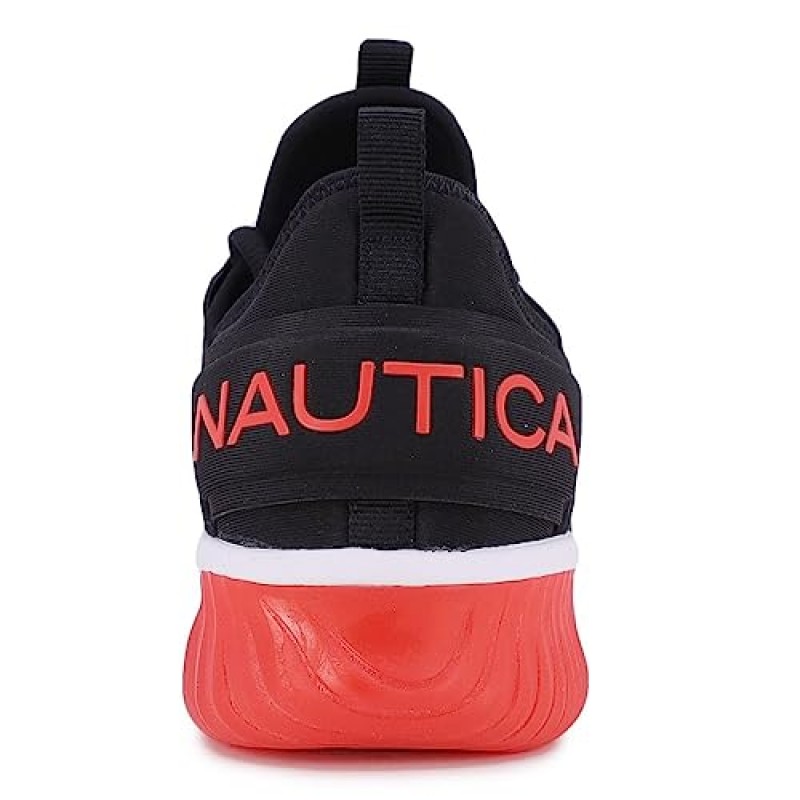 Nautica 남성 운동화 편안한 캐주얼 레이스업 패션 워킹화 경량 조깅화