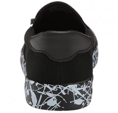 러그즈 남성 클리퍼 스플래시 슬립온 스니커즈 신발 캐주얼 - 블랙 - 사이즈 9.5 D