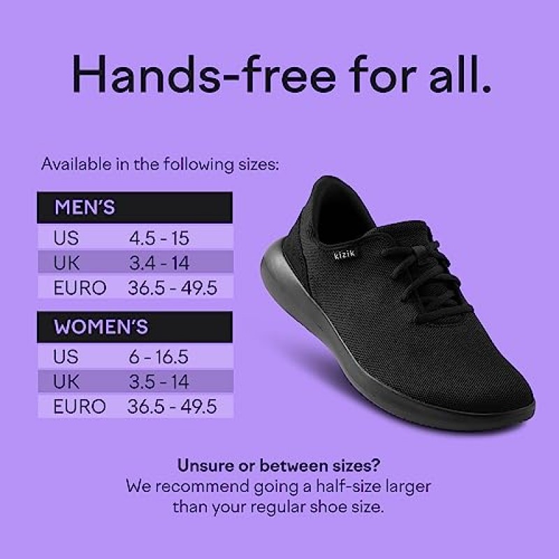 Kizik Madrid 편안한 통기성 에코 니트 슬립온 스니커즈 - 간편한 슬립온 | 남성, 여성, 노인용 운동화 | 애슬레저와 여행을 위한 세련되고 편리한 정형외과용 신발